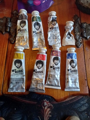 Bob ross oil paints - bob,