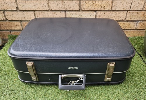 Vintage antler hard shell dark - hard,