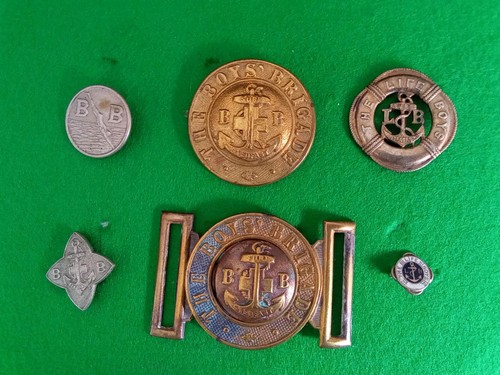 Vintage boys brigade - brigade, badge