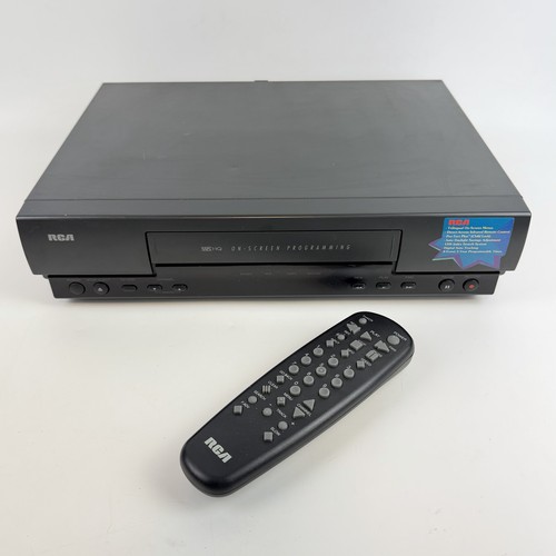 Rca vt337 head vcr video - vt337, 4-head