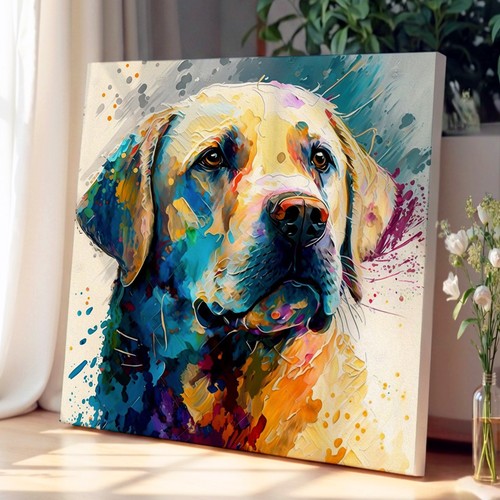 Labrador retriever painting - labrador,