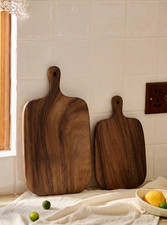 2pcs/1pc Acacia Wood Cutting