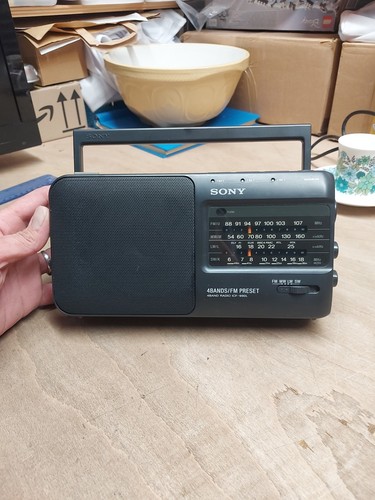 Vintage sony icf 990l - vintage,