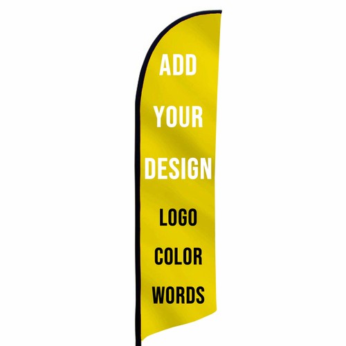 Personalized feather flags - feather,