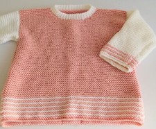 Hand knitted childrens jumper - hand,