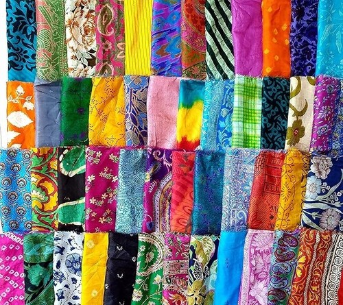 Amz sari silk - silk, fabric