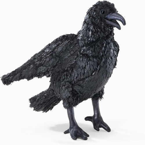 Folkmanis crow hand puppet - crow,