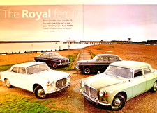 ROVER P5 + P5B - FRAMEABLE ORIGINAL CLASSIC CAR ROAD TEST REVIEW