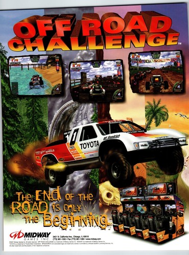 Off road challenge arcade game - off,