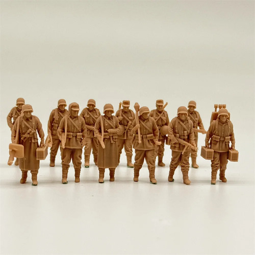 Scale figure resin - 1/72, 12