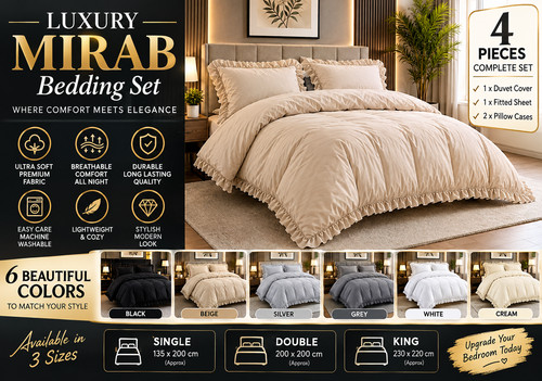 Soft luxury pcs ruffle - luxury, 4