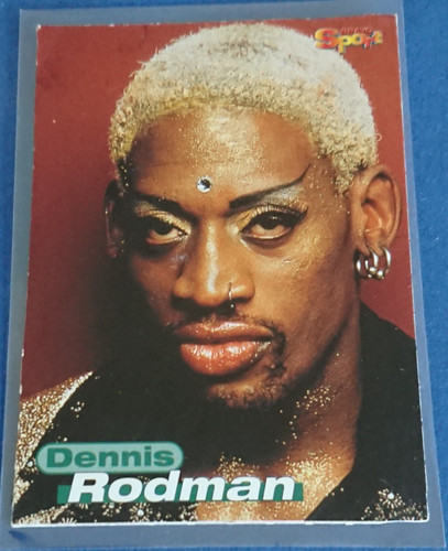 Rare dennis rodman non - rare,