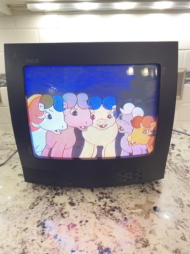 Vintage rca color - color, crt