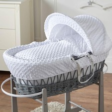 White Dimple Wicker Moses