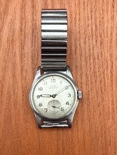 Vintage Cyma Tavannes Watersport Manual Wind Mens Stainless Steel Watch - 414 Ka