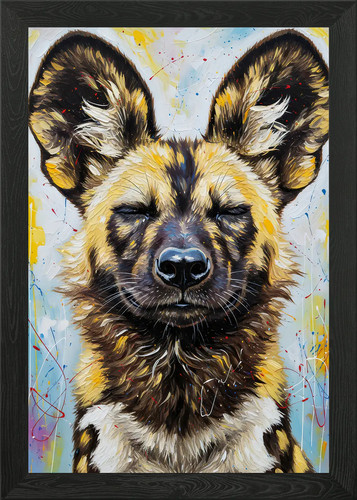 Painted african wild - painted,
