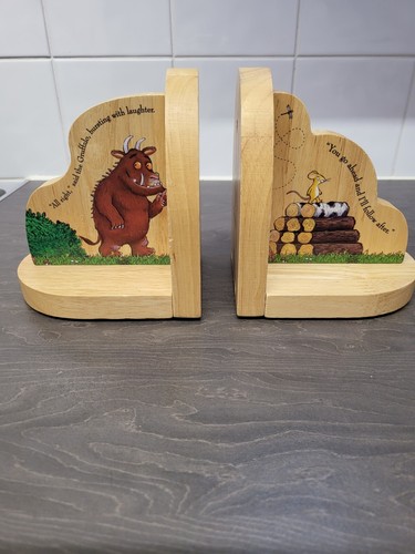 Gruffalo bookends wooden 2011 - bookends,