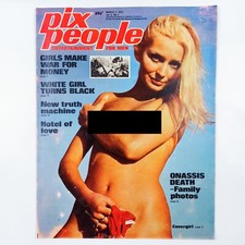 Pix People March 1 1973. Sissy Ott James Bond Liza Minnelli. Good
