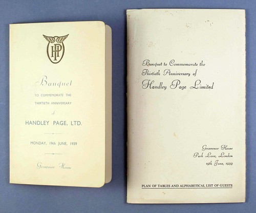 Handley page 30th anniversary - handley,