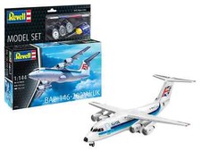 BAe 146-200 Model Kit With Paints Gift Set By Revell Scale 1:144 R63791