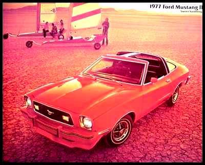 1977 ford mustang dlx - 1977,