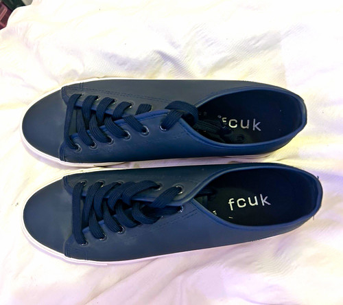 Fcuk blue white low - blue/white, top