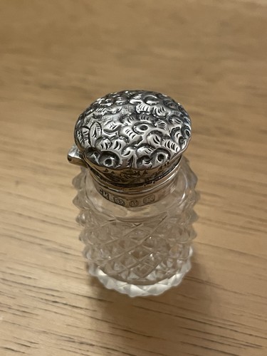 Antique sterling silver topped - antique,