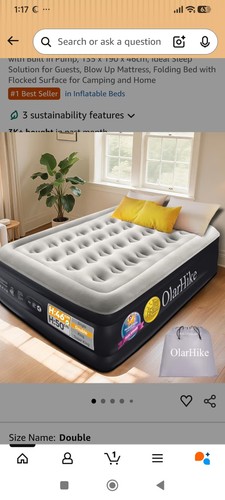Olarhike inflatable mattress - inflatable,