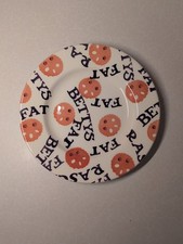 Emma Bridgewater Betty's Fat Rascal 8.5 Inch Plate (New W/Crazing, First)