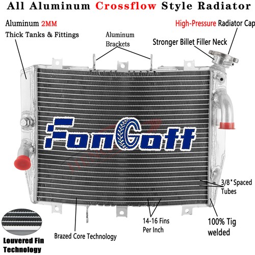 Replacement aluminium radiator - aluminium,