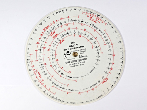 Vintage kelly cine calculator - kelly,