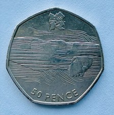 2011 Aquatics Olympic 50p