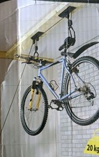 New 20KG Bicycle Bike Ceiling Hanger Lift Pulley Hoist Garage Rack Storage Stand
