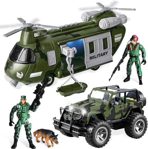Military vehicles toy set - set, of
