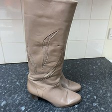 Bally Knee High Light Brown