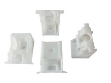 4 Silent Gliss Brackets 3630 Universal Curtain Track & Blind Rail Support Fixing