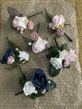 Wedding Button holes Hand