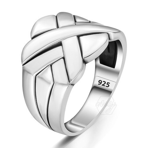 925 sterling silver - silver, shiny