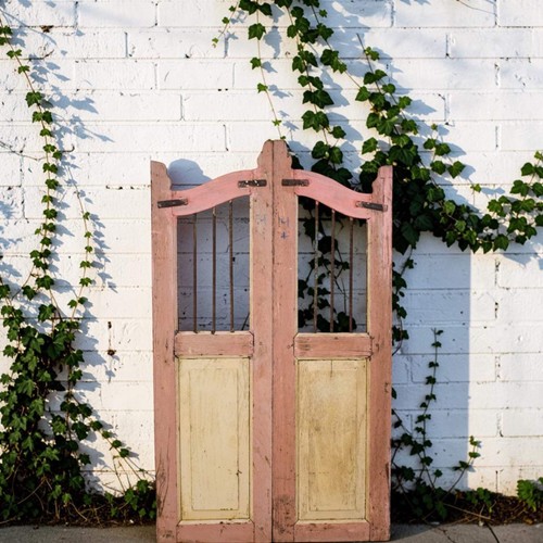 Pair vintage indian garden - of,