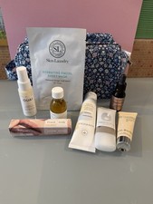 Liberty Wash Bag Full of Liberty Beauty Products Make Up Bag