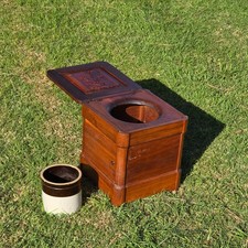 Antique Victorian Commode Box