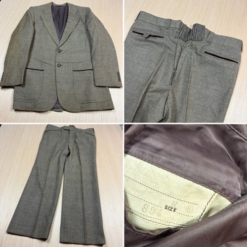 Vintage 60s 70s houndstooth - 70s,