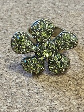 Flower Gold Tone Ring by Pilgrim Jewellery