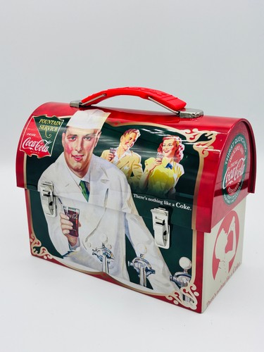 Tin box lunch collectible - tin,