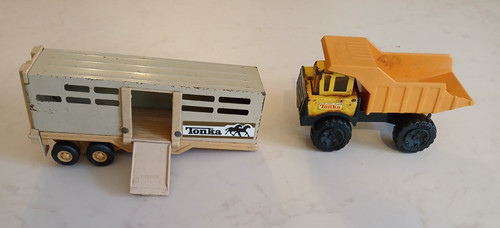 Vintage 1970s tonka tipper - vintage,