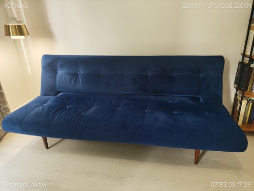 Heal hinge luxe sofa bed - heal's,