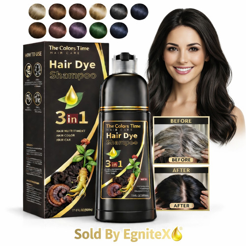 Hair dye shampoo natural - dye,