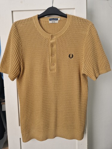 Fred perry woven knit polo - fred,