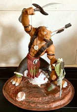 HASBRO 1998 SMALL SOLDIERS ARCHER GORGONITE FIGURE from the 3D paint kit - 10"H