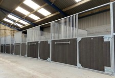Internal Stables Hinged Door Frontage - Plastic Infills